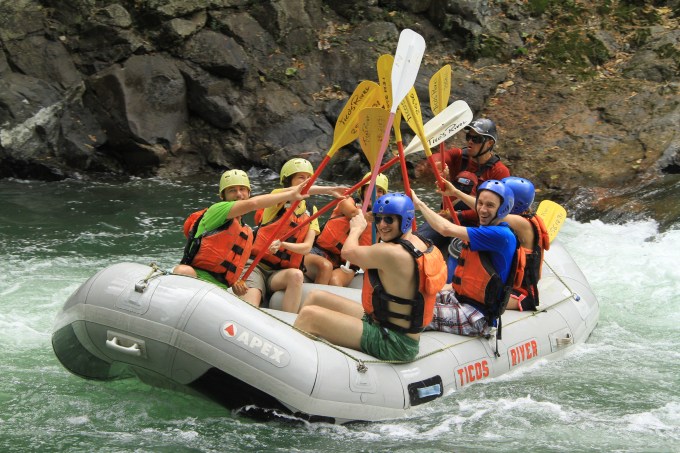 Rafting rio Pacuare, Costa Rica