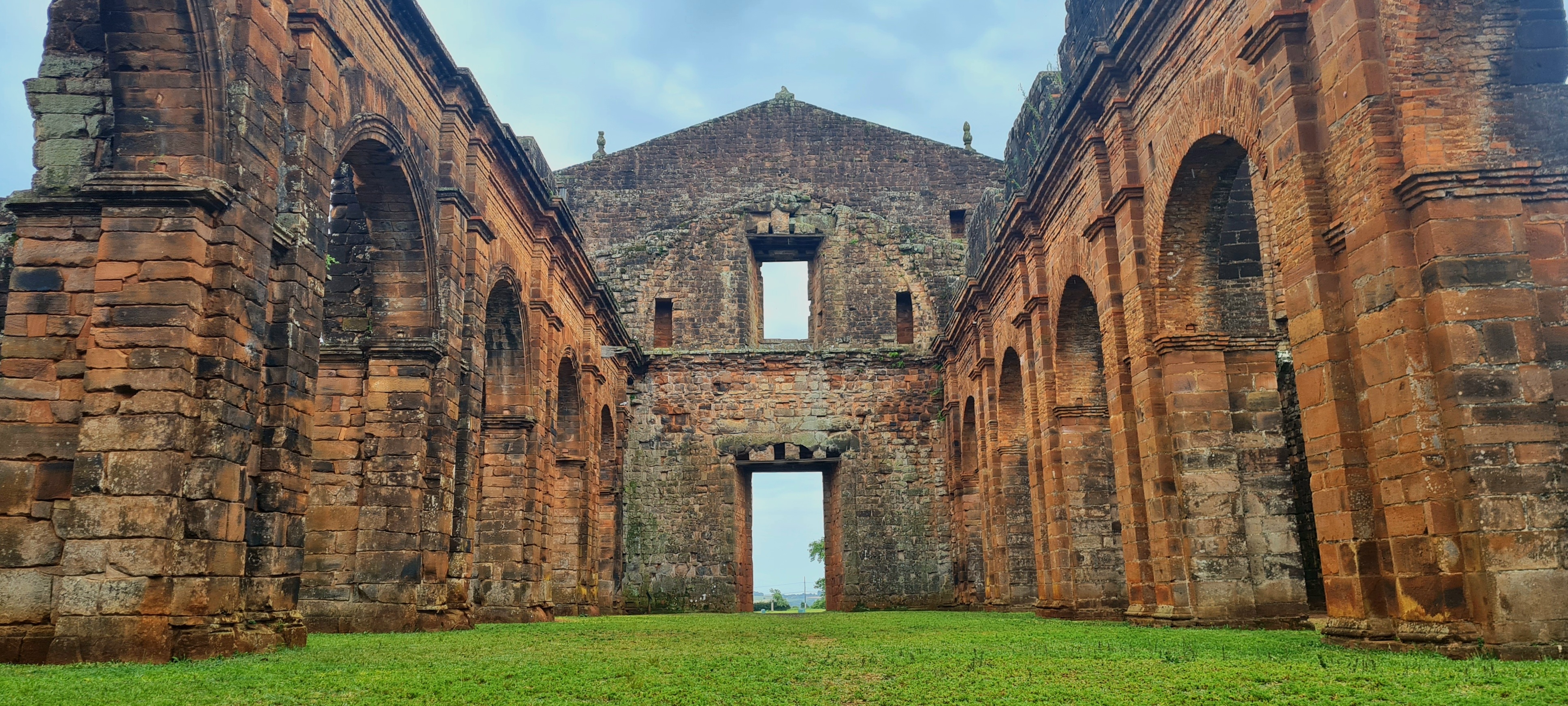 Ruínas da redução de São Miguel Arcanjo, Rota das Missões, Rio Grande do Sul, Brasil