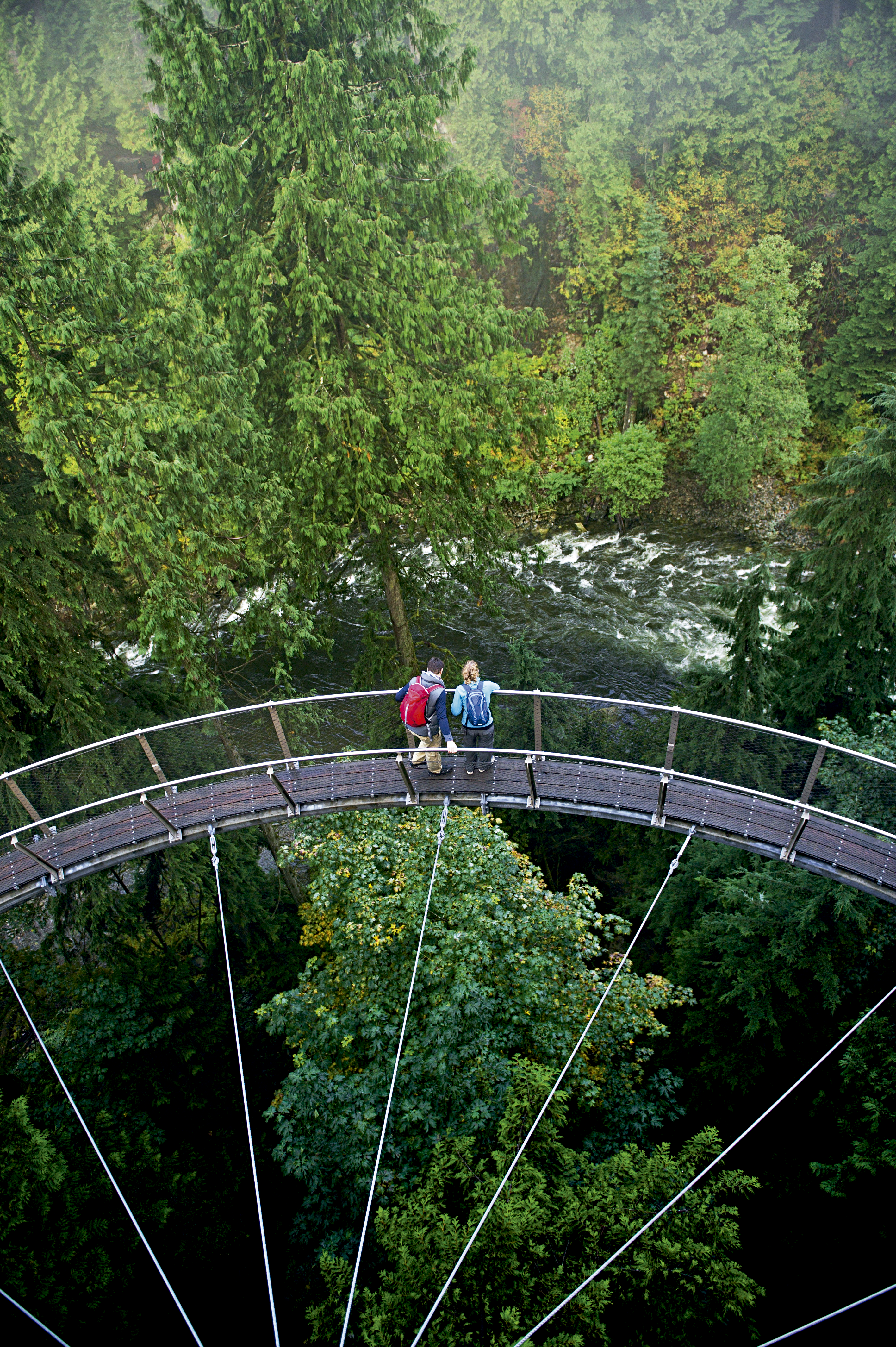 Ponte Cilffwalk, Vancouver, Canadá Ponte Cilffwalk, Vancouver, Canadá