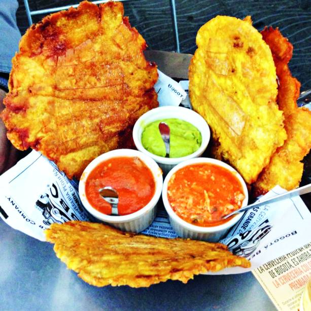 O crocante patacones para se deliciar pelas ruas O crocante patacones para se deliciar pelas ruas