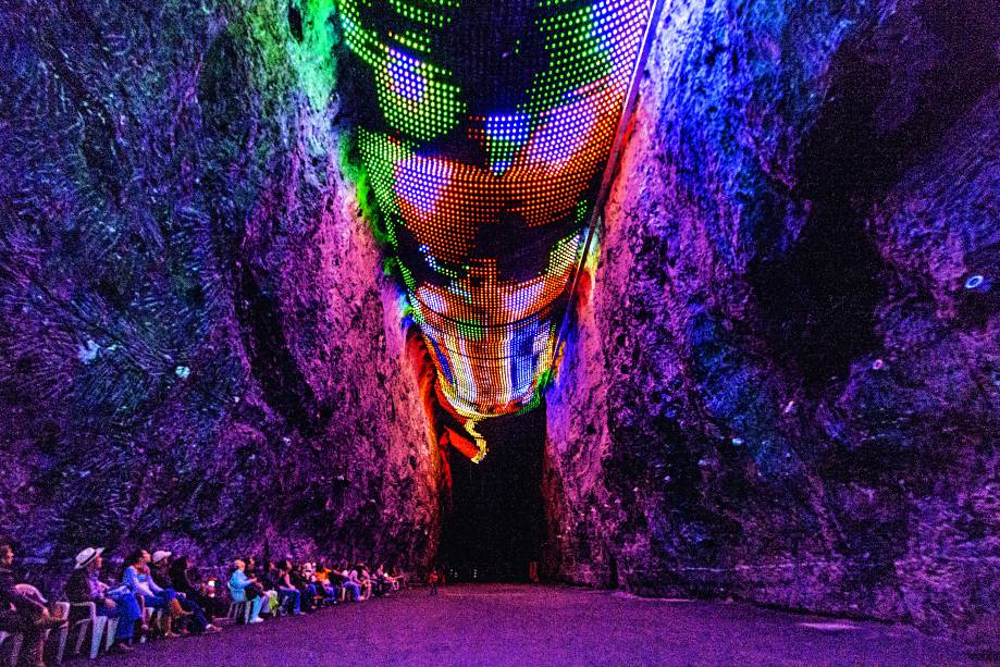 A impressionante Catedral de Sal, em Zipaquirá