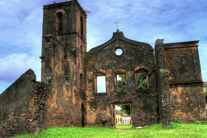 Ruínas da Igreja dos Jesuítas em Alcântara, Maranhão