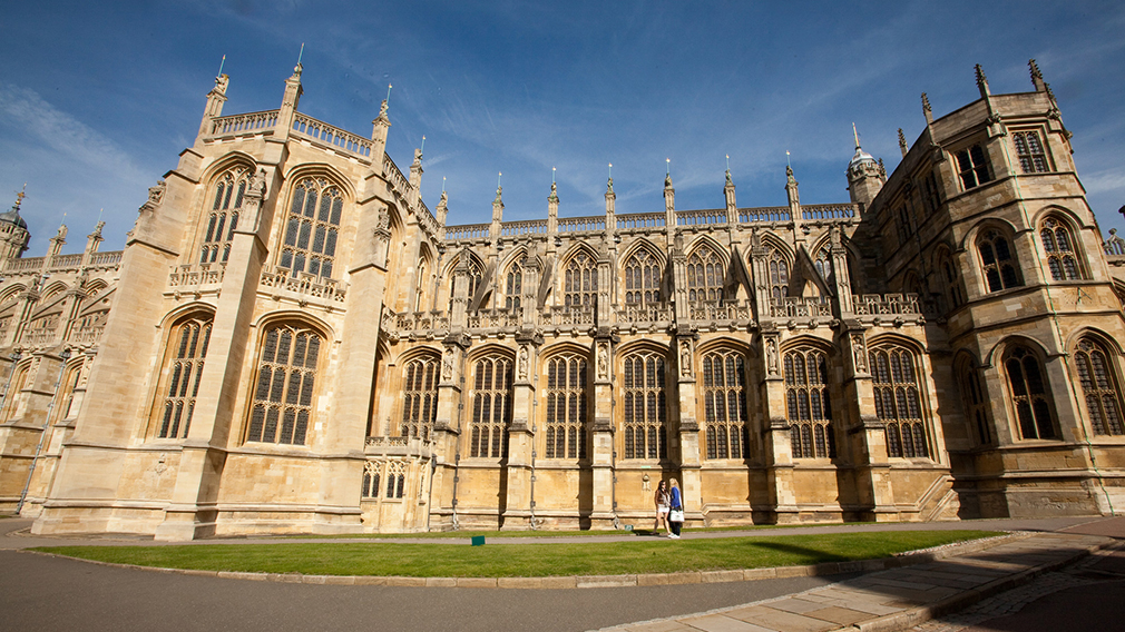 Fachada da Capela de St. George, em Windsor