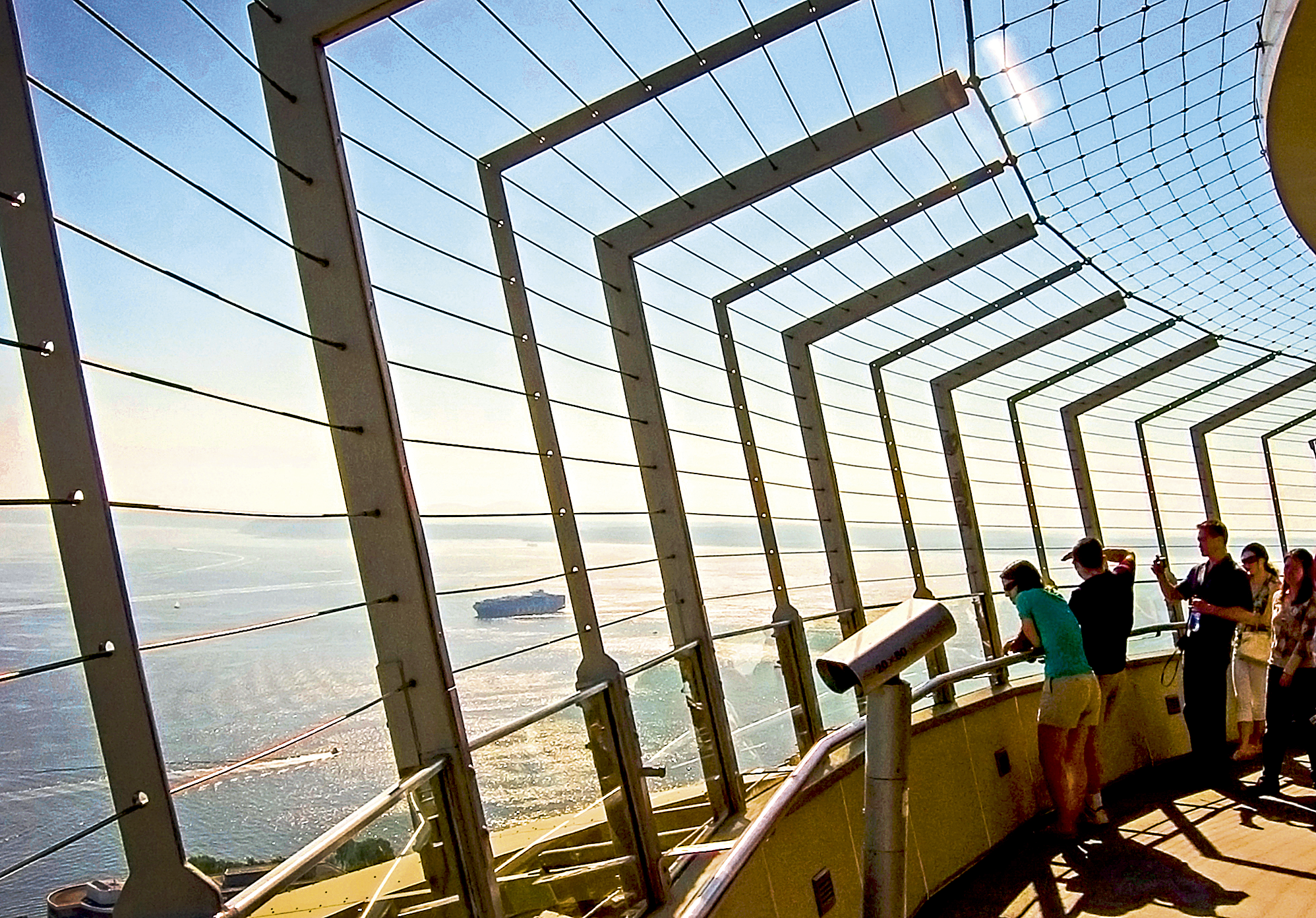 Vista da Space Needle, Seattle, Washington