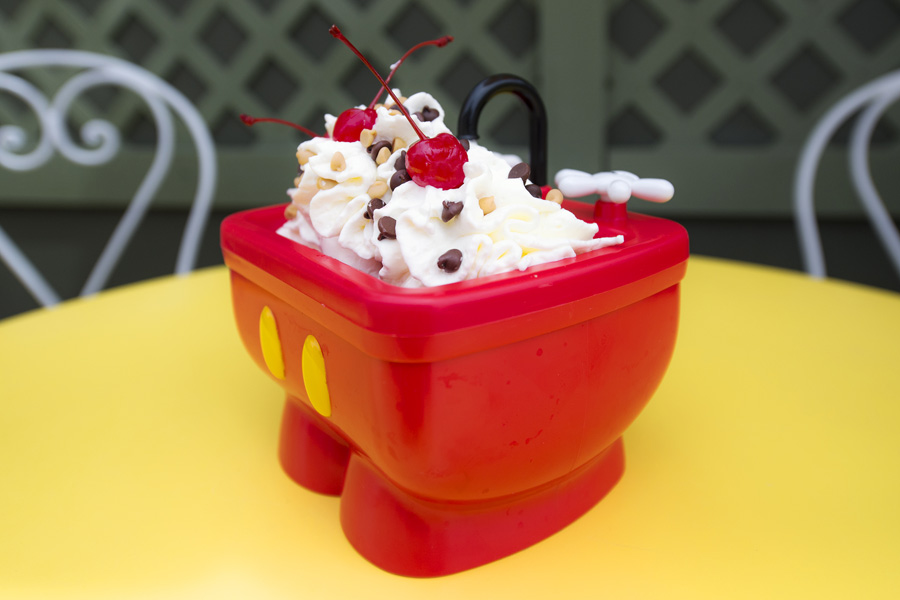 Mickey_s Kitchen Sink Sundae, sobremesa da Disney de Orlando