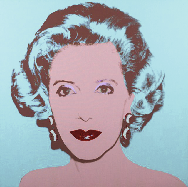 Amalia Fortabat por Andy Warhol Amalia Fortabat por Andy Warhol
