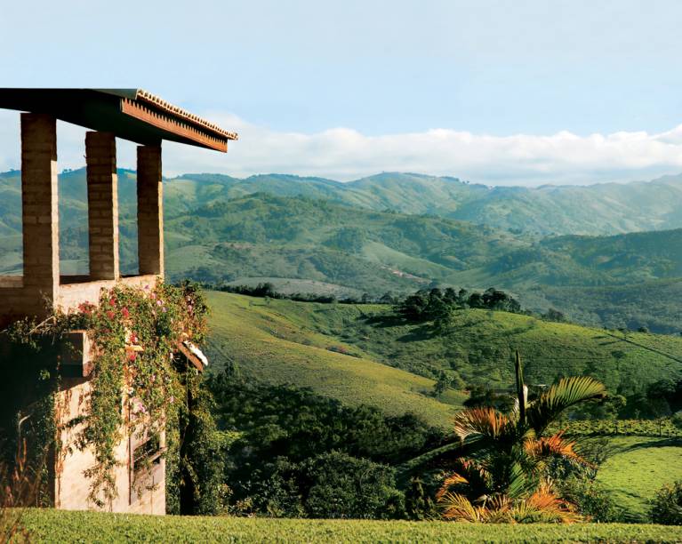 Chalé da Estalagem Shambala, com linda vista para a Serra da Bocaina