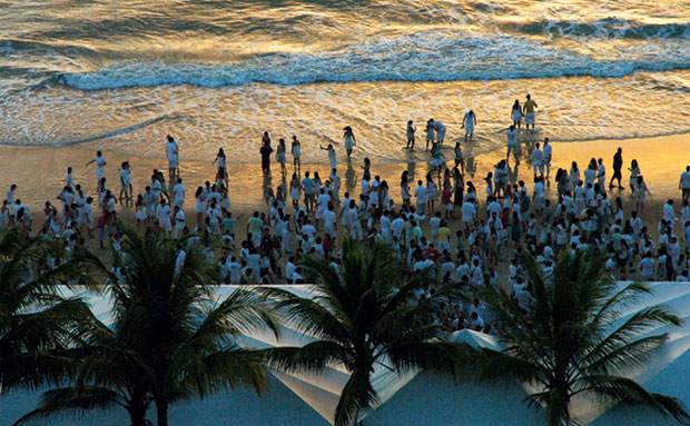 Cabana luxuosa do resort de Jean-Michel Cousteau