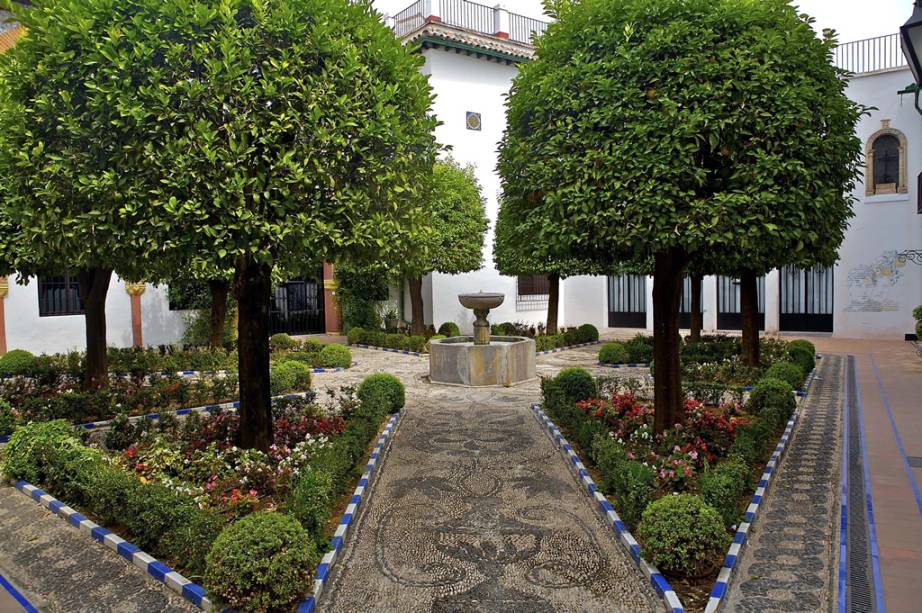 Pátio do Museu de Belas Artes, em Córdoba