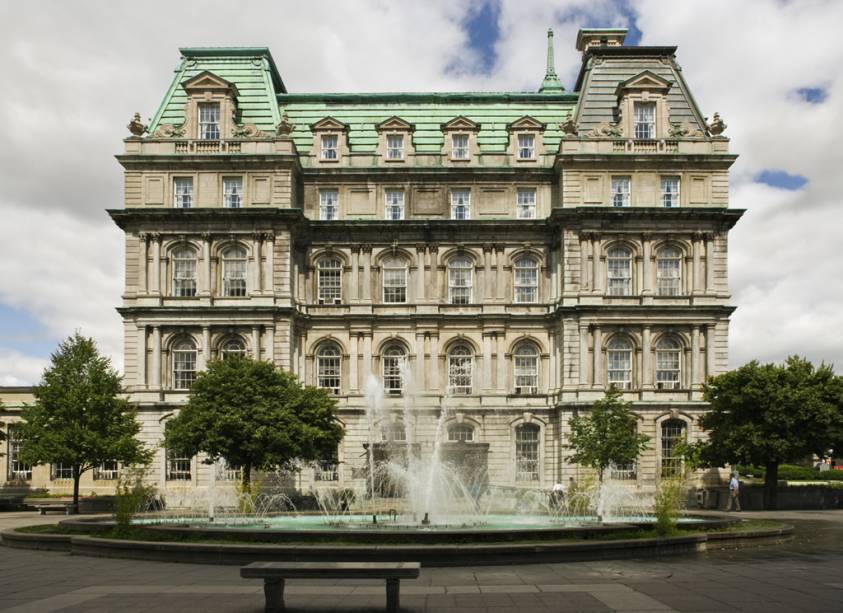 Montreal City Hall, prédio construído em Montreal no século 19