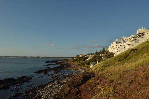 A famosa Casapueblo, em Punta Ballena, que tem o pôr do sol mais concorrido do balneário A famosa Casapueblo, em Punta Ballena, que tem o pôr do sol mais concorrido do balneário