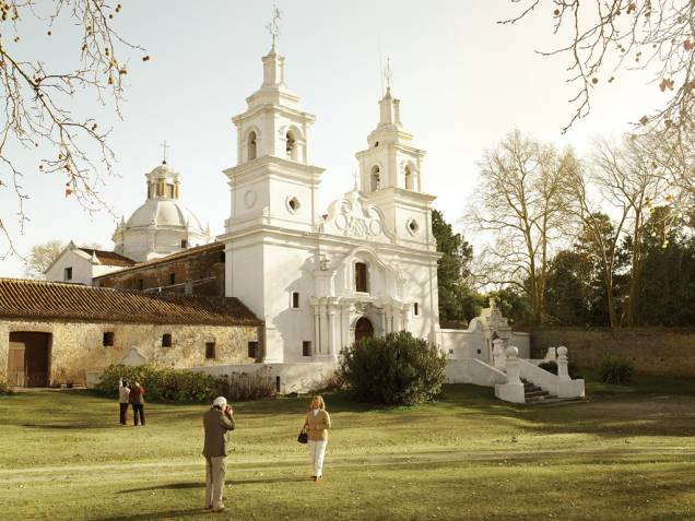 A igreja de Santa Catalina, de 1723, com imponente fachada barroca, é um dos principais exemplares arquitetônicos da presença dos jesuítas na região A igreja de Santa Catalina, de 1723, com imponente fachada barroca, é um dos principais exemplares arquitetônicos da presença dos jesuítas na região