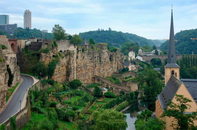 Cidade velha de Luxemburgo Cidade velha de Luxemburgo