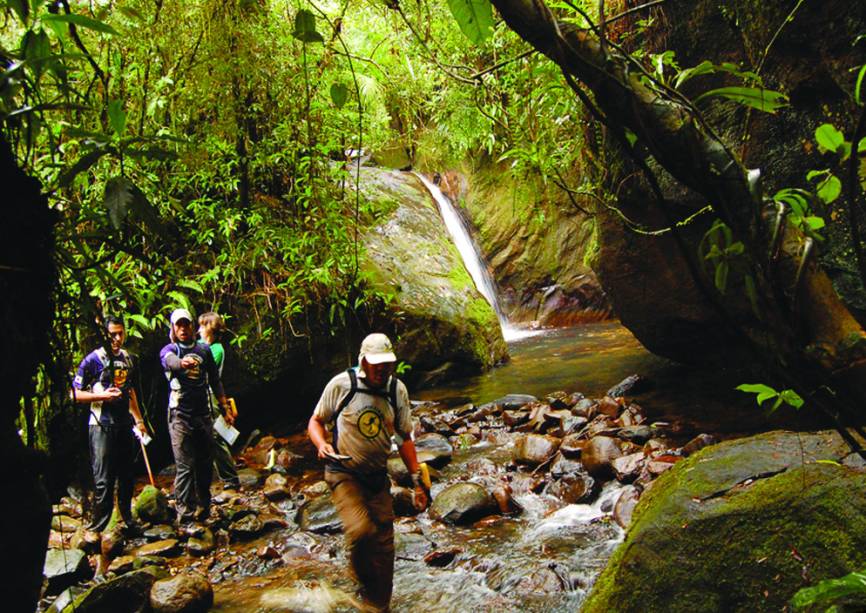 Há pontos para trekking em Peruíbe