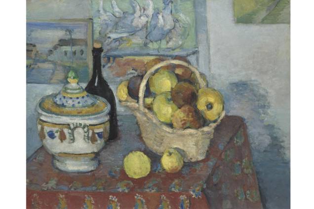 <em>Nature morte à la soupière, de </em>Paul Cézanne <em>Nature morte à la soupière, de </em>Paul Cézanne