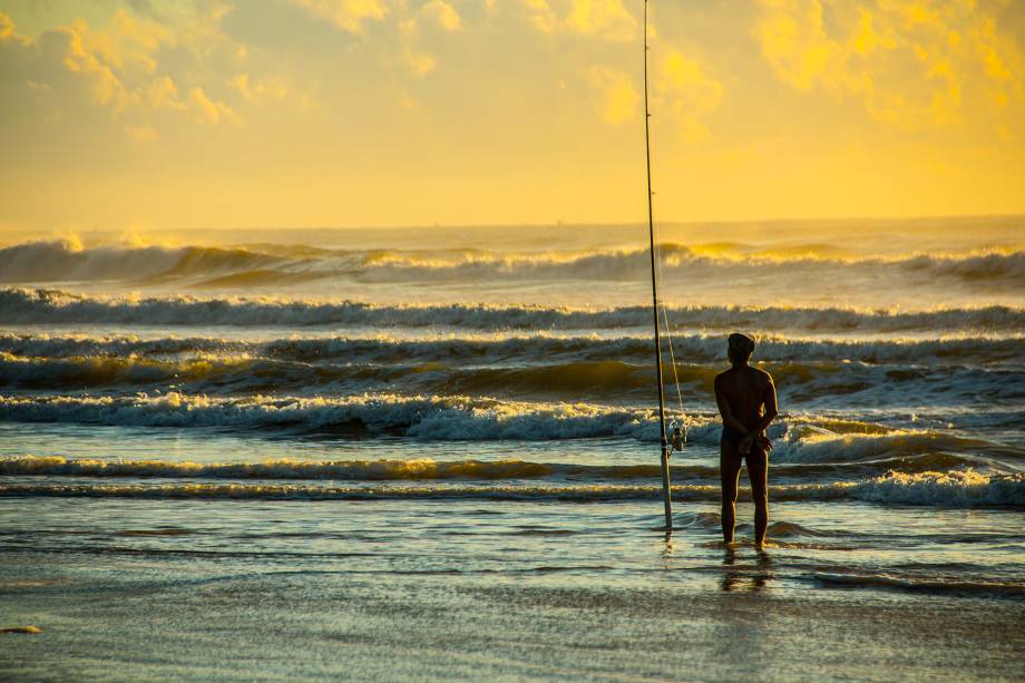 Amanhecer na Praia dos Milionários, em Ilhéus