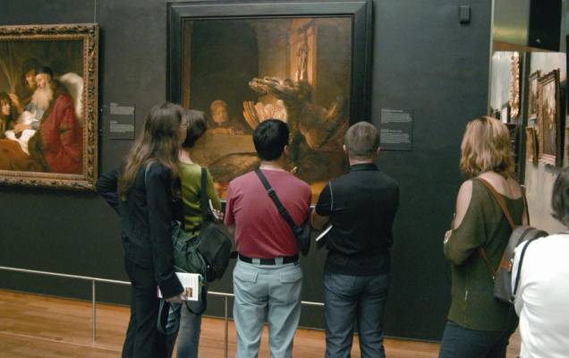 <a href="https://viajeaqui.abril.com.br/estabelecimentos/holanda-amsterda-atracao-rijksmuseum" rel="Rijksmuseum" target="_blank">Rijksmuseum</a> é o principal acervo de arte da Holanda. Lá estão obras como "A Ronda Noturna", de Rembrandt, e "A Leiteira", de Vermeer <a href="https://viajeaqui.abril.com.br/estabelecimentos/holanda-amsterda-atracao-rijksmuseum" rel="Rijksmuseum" target="_blank">Rijksmuseum</a> é o principal acervo de arte da Holanda. Lá estão obras como "A Ronda Noturna", de Rembrandt, e "A Leiteira", de Vermeer