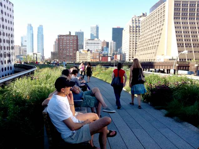 High Line Park, em Nova York High Line Park, em Nova York
