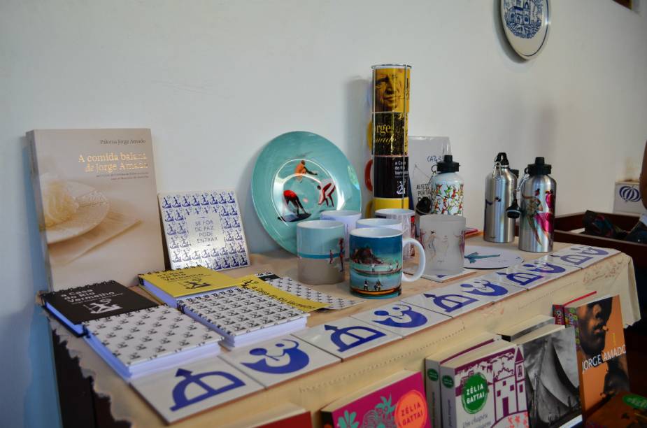 O memorial de Jorge Amado e Zélia Gattai possui 20 ambientes temáticos O memorial de Jorge Amado e Zélia Gattai possui 20 ambientes temáticos