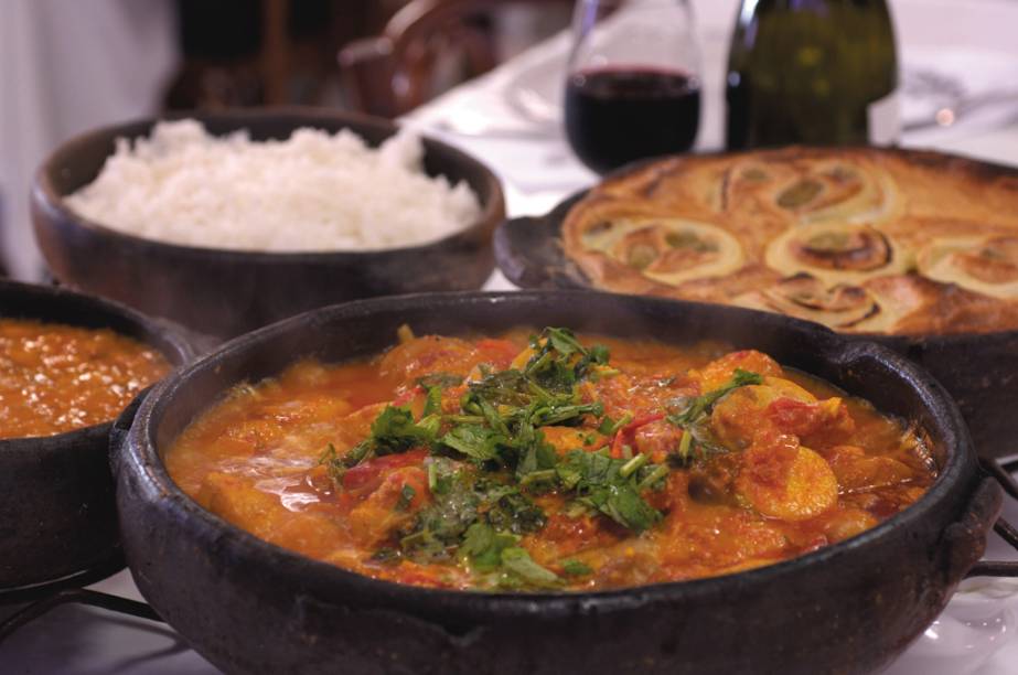 A Moqueca capixaba é a especialidade do restaurante Pirão, eleito O Melhor Capixaba pelo júri da Veja Espírito Santo Comer e Beber 2010/2011