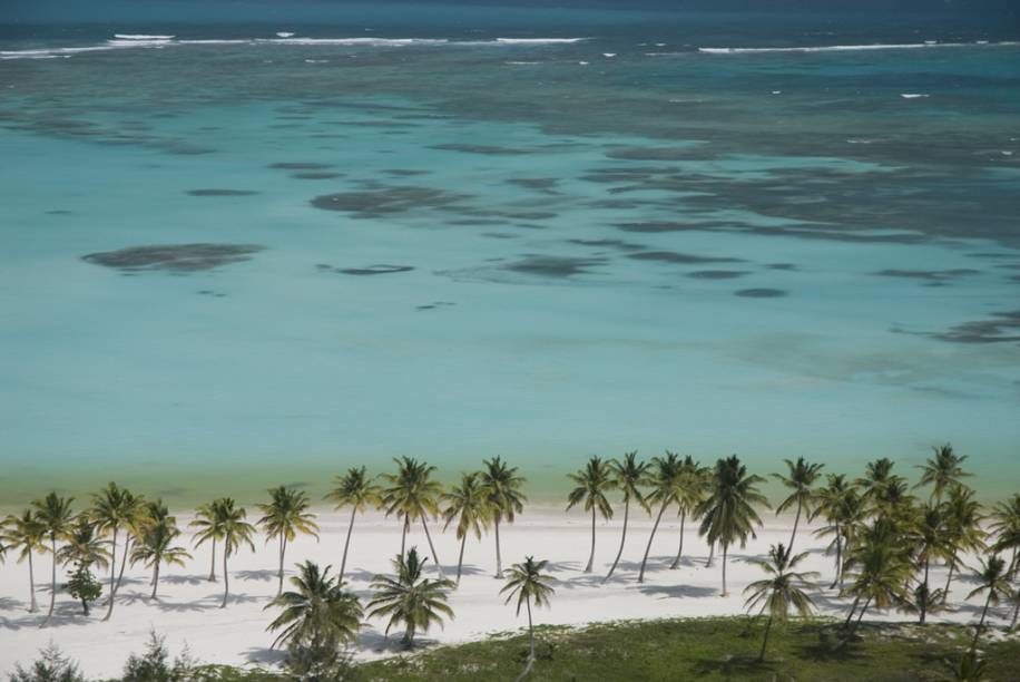 A Praia de Juanillo, ao sul de Punta Cana, tem acesso somente pelo complexo hoteleiro Cap Cana