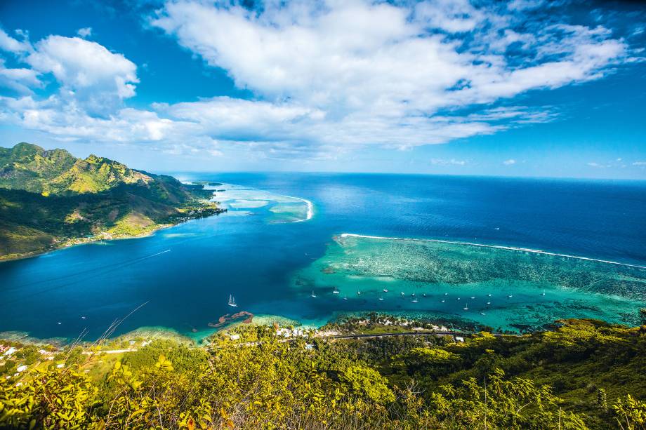 <strong>Moorea </strong><strong>–</strong><strong> <a href="https://viajeaqui.abril.com.br/paises/polinesia-francesa" rel="Polinésia Francesa" target="_blank">Polinésia Francesa</a></strong>"Estivemos em Moorea há 27 anos, e, ao retornar, nossa maior alegria foi ver que a ilha manteve a mesma beleza, energia e paz. Vista de cima, a ilha irmã do Taiti é ainda mais bela e mostra toda a sua exuberância. Uma região em que não se pode deixar de mergulhar! Em Papeete, capital do Taiti, saem ferry boats durante todo o dia para Moorea" <strong>Moorea </strong><strong>–</strong><strong> <a href="https://viajeaqui.abril.com.br/paises/polinesia-francesa" rel="Polinésia Francesa" target="_blank">Polinésia Francesa</a></strong>"Estivemos em Moorea há 27 anos, e, ao retornar, nossa maior alegria foi ver que a ilha manteve a mesma beleza, energia e paz. Vista de cima, a ilha irmã do Taiti é ainda mais bela e mostra toda a sua exuberância. Uma região em que não se pode deixar de mergulhar! Em Papeete, capital do Taiti, saem ferry boats durante todo o dia para Moorea"