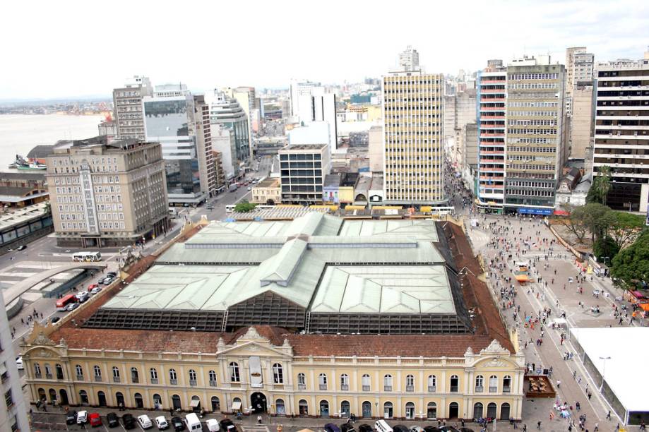 O casarão do Mercado Público foi construído em 1869