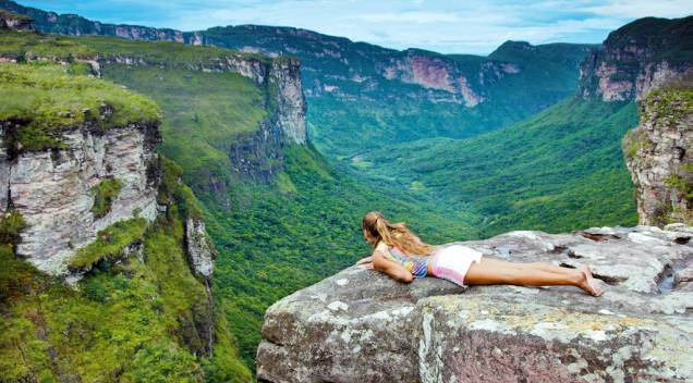 O mirante do Cachoeirão, para corajosos O mirante do Cachoeirão, para corajosos