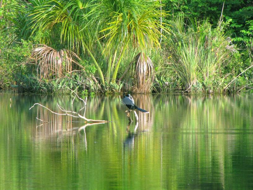 Lagoa das Araras, passeio muito procurado na hora do pôr do sol Lagoa das Araras, passeio muito procurado na hora do pôr do sol