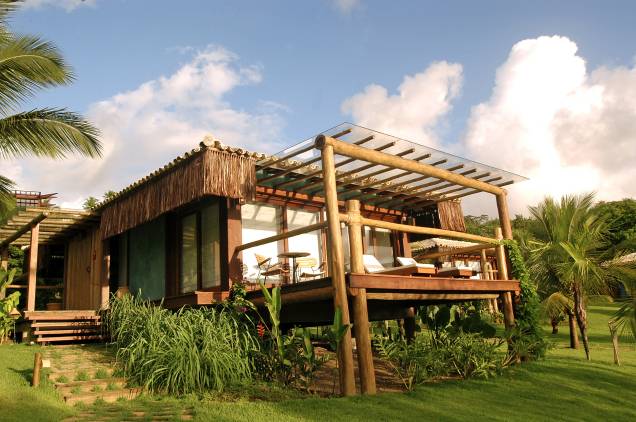 Bangalô Luxo do Txai Resort, na Praia de Itacarezinho, Bahia Bangalô Luxo do Txai Resort, na Praia de Itacarezinho, Bahia