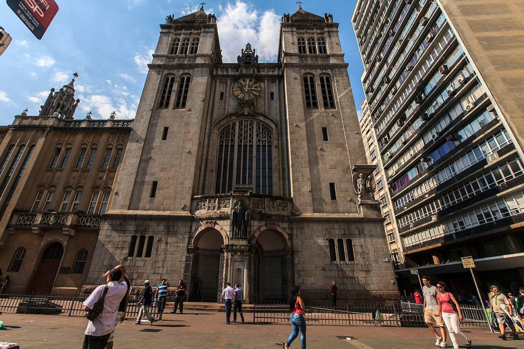 Basílica de São Bento, no Centro de São Paulo (SP) Basílica de São Bento, no Centro de São Paulo (SP)