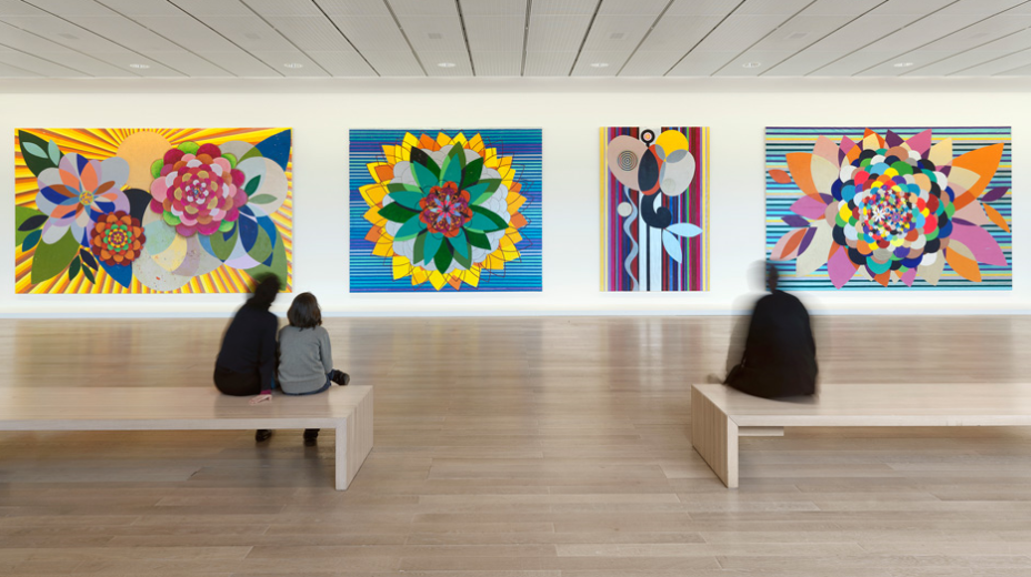 5. Quadros da brasileira Beatriz Milhazes na Fondation Beyeler 5. Quadros da brasileira Beatriz Milhazes na Fondation Beyeler