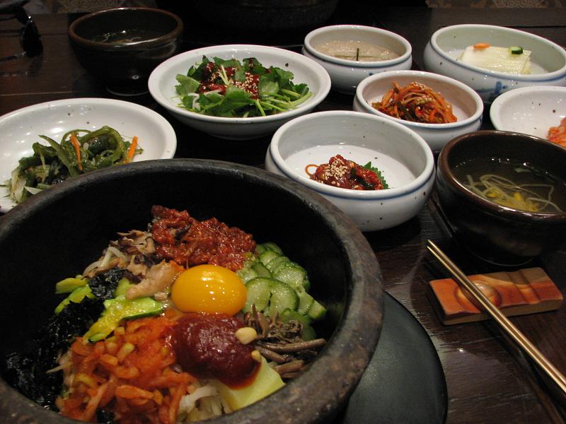 O bibimbap é um dos pratos mais tradicionais da Coreia do Sul O bibimbap é um dos pratos mais tradicionais da Coreia do Sul