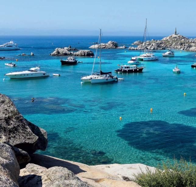 O Caribe francês nas Ilhas Lavezzi O Caribe francês nas Ilhas Lavezzi