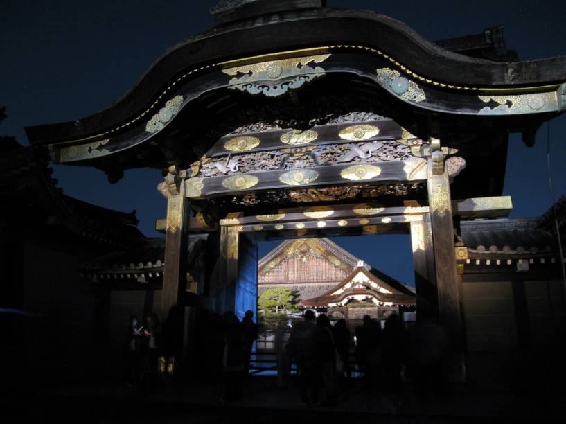 Portão do Castelo Nijo, em Kyoto