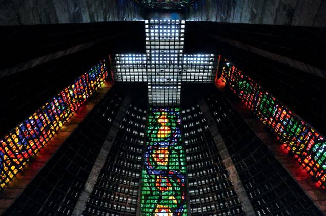Interior da Catedral Metropolitana de São Sebastião Interior da Catedral Metropolitana de São Sebastião