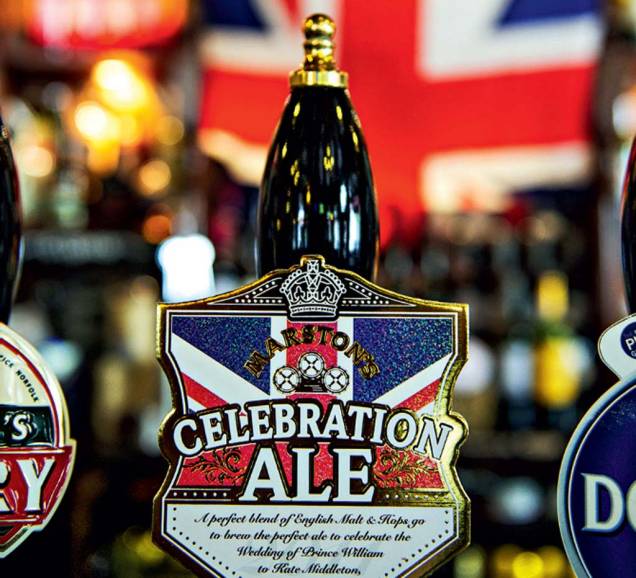 A grande cerveja britânica A grande cerveja britânica