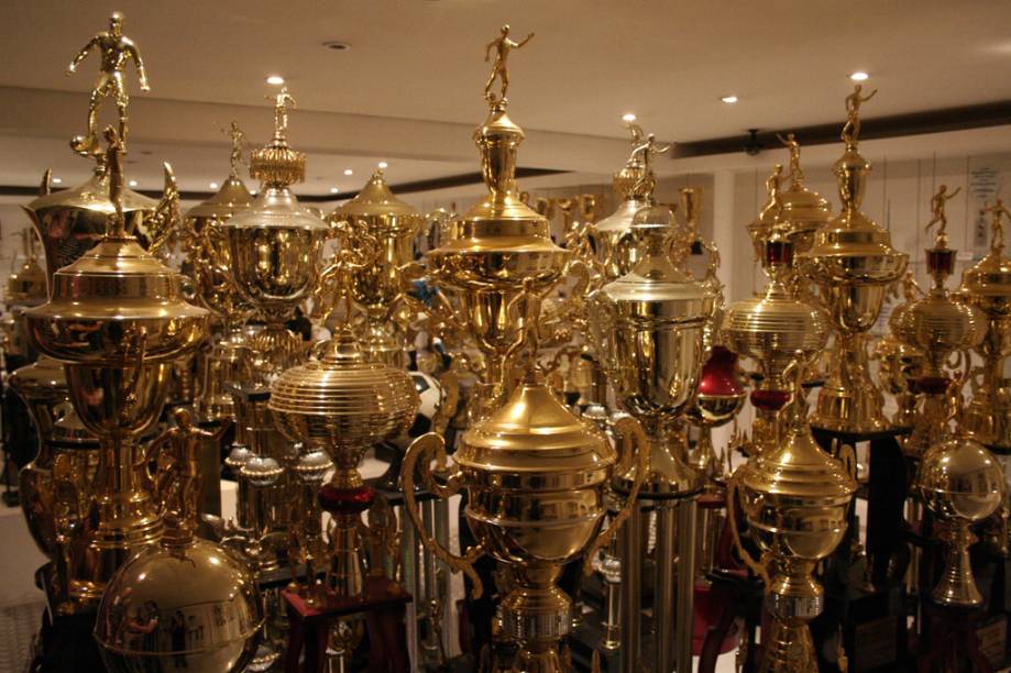 Há duas salas de troféus no <strong>Memorial do Corinthians</strong>. Uma para o futebol profissional e outra para os outros esportes