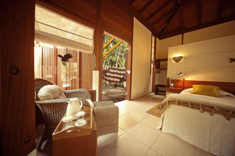 Entre as atividades oferecidas pelo <a href="https://viajeaqui.abril.com.br/estabelecimentos/br-mt-alta-floresta-hospedagem-cristalino-jungle-lodge" rel="Cristalino Jungle Lodge" target="_blank">Cristalino Jungle Lodge</a>, estão canoagem e banho de rio em corredeiras ou praias que se formam no período de seca