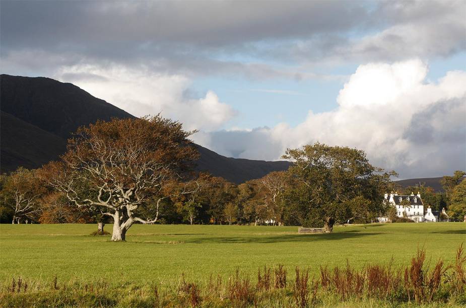 Cenário típico da ilha de Skye, no noroeste da <a href="https://viajeaqui.abril.com.br/paises/escocia" rel="Escócia" target="_blank">Escócia</a>