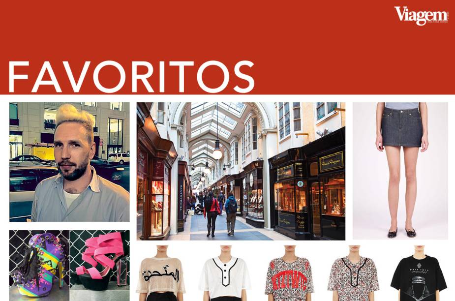 Alexandre Herchcovitch, estilista e autor do <em>Guia de Viagem NY, Londres, Paris e Tóquio</em>, fala sobre ruas e lojas fashion nas capitais mais eletrizantes ao redor do mundo