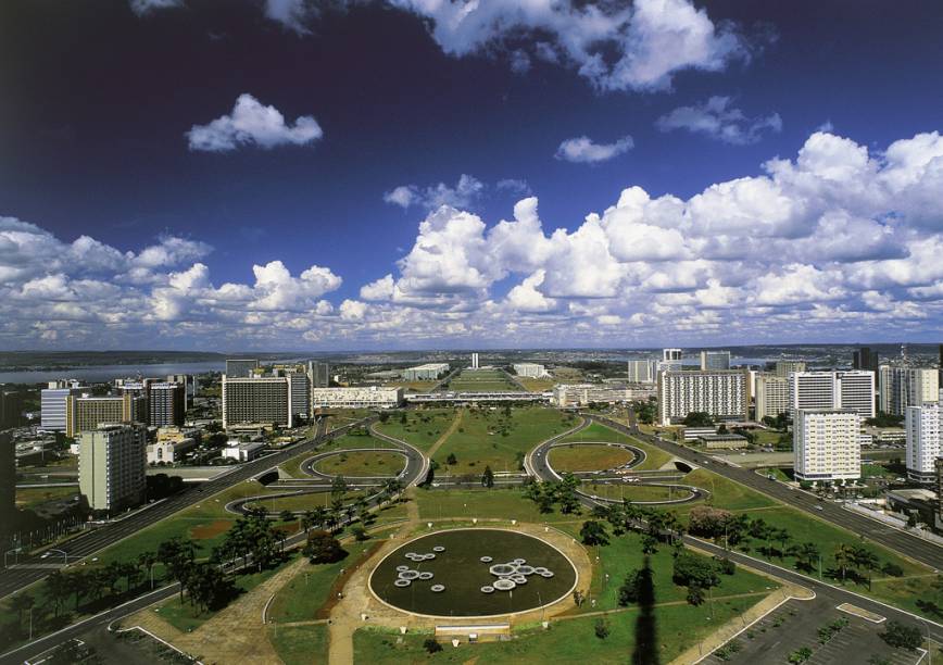 Eixo Monumental visto da Torre de Televisão