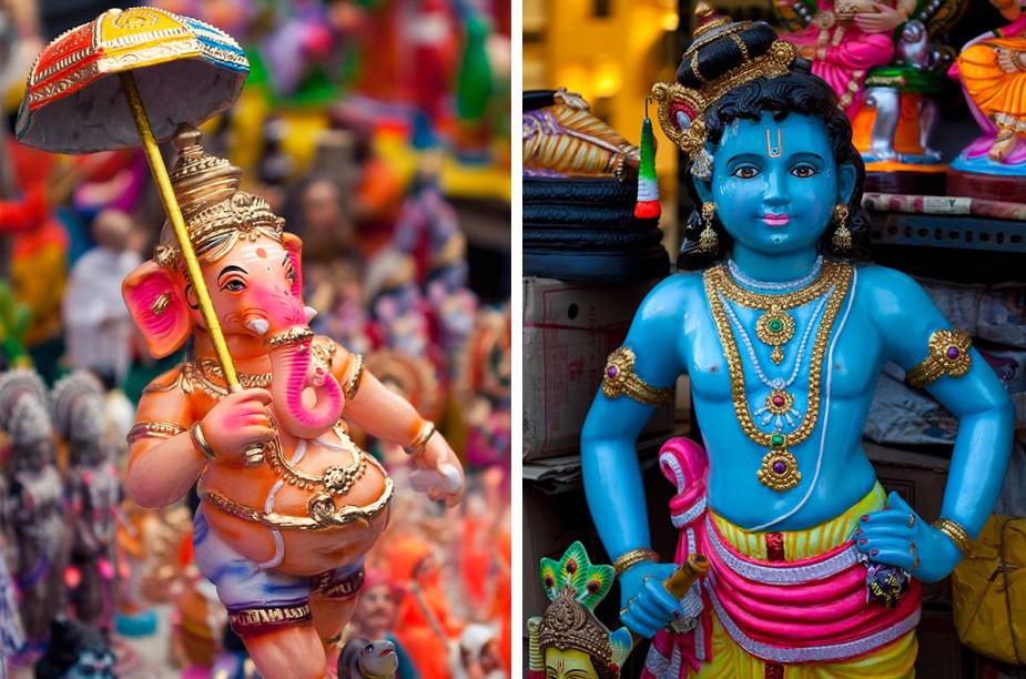 "Na Índia existem tantos deuses quanto os números de devotos", já dizia o guru Sri Ramakrishna no século 19 "Na Índia existem tantos deuses quanto os números de devotos", já dizia o guru Sri Ramakrishna no século 19