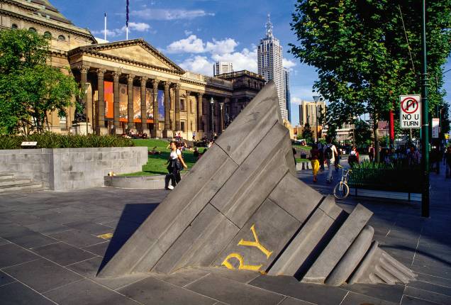 A State Library of Victoria, biblioteca pública de Melbourne A State Library of Victoria, biblioteca pública de Melbourne