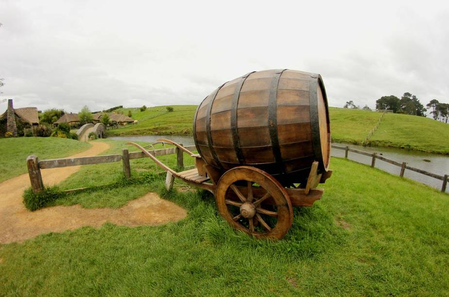 Detalhes mal percebidos nos filmes podem ser vistos durante a visita a Hobbiton