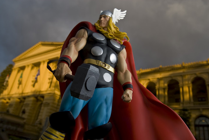 Thor no Museu Paulista (do Ipiranga), em São Paulo