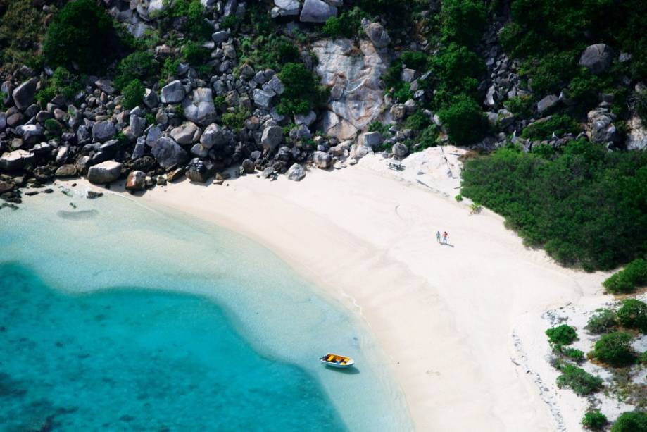 Ao norte de Cairns, em plena Grande Barreira de Corais, Lizard Island é um refúgio bastante exclusivo