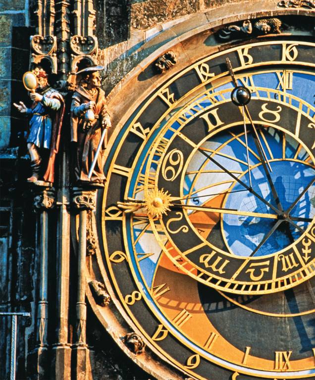 Relógio Astronômico em Praga, na República Tcheca Relógio Astronômico em Praga, na República Tcheca