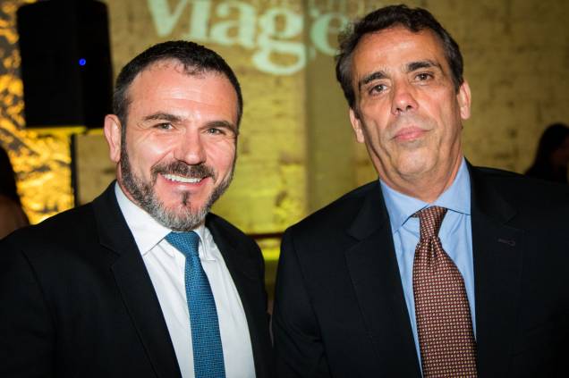 Jair Pasquini, da BNT Mercosul, e Paulo Vilella, diretor de marketing da Riotur Jair Pasquini, da BNT Mercosul, e Paulo Vilella, diretor de marketing da Riotur