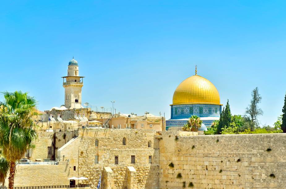 <strong><a href="https://viajeaqui.abril.com.br/cidades/israel-jerusalem" rel="Jerusalém" target="_blank">Jerusalém</a> - <a href="https://viajeaqui.abril.com.br/paises/israel" rel="Israel" target="_blank">Israel</a> </strong>